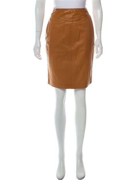 vintage gucci leather skirt|Gucci skirts on sale.